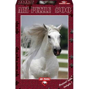 Art Puzzle (4188) - "White Horse" - 500 pièces