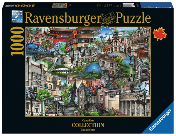 Ravensburger (19737) - "My Montreal" - 1000 pièces