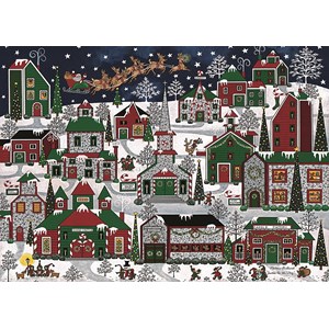 Ravensburger (19444) - "Americana Christmas" - 1000 pièces