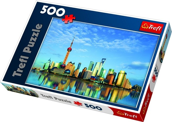 Trefl (37163) - "Shanghai, China" - 500 pièces
