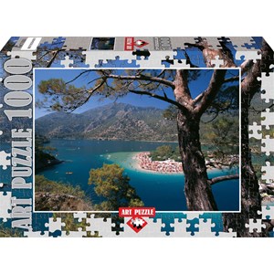 Art Puzzle (71033) - "Dead Sea, Fethiyen Mugla, Turkey" - 1000 pièces