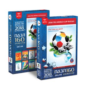 Origami (03841) - "Rostov-on-Don, official poster, FIFA World Cup 2018" - 160 pièces