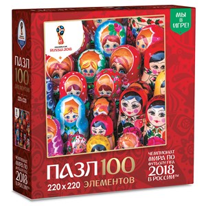 Origami (03803) - "Colorful Matryoshka Dolls" - 100 pièces