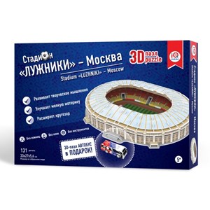 IQ 3D Puzzle (16546) - "Stadium Luzhniki, Moscow" - 131 pièces