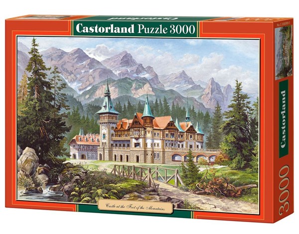 Castorland (C-300099) - "Castle at The Foot of The Mountains" - 3000 pièces