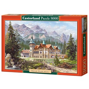 Castorland (C-300099) - "Castle at The Foot of The Mountains" - 3000 pièces