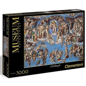 Clementoni (33533) - Michelangelo: "The Last Judgement" - 3000 pièces