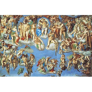 Clementoni (33533) - Michelangelo: "The Last Judgement" - 3000 pièces