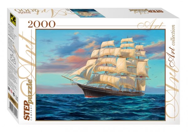 Step Puzzle (84021) - "Back to the sea!" - 2000 pièces