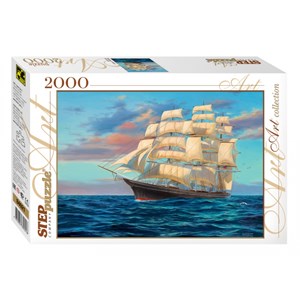 Step Puzzle (84021) - "Back to the sea!" - 2000 pièces