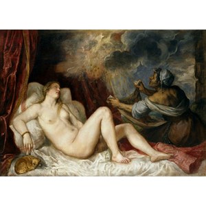 Step Puzzle (83206) - Titian (Tiziano Vecelli): "Danaë" - 1500 pièces