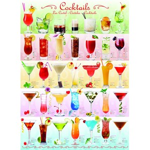 Eurographics (6000-0588) - "Cocktails" - 1000 pièces