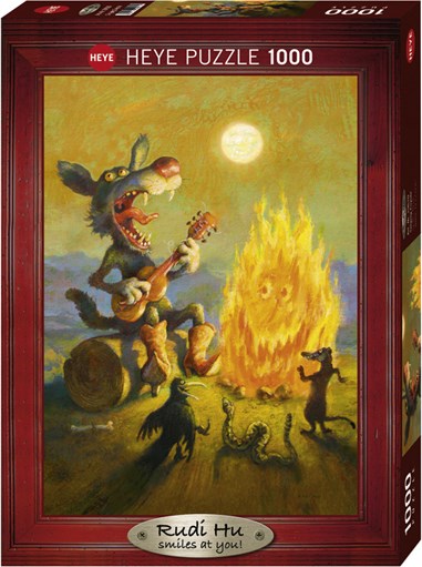 Heye (29620) - Rudi Hurzlmeier: "Singing Coyote" - 1000 pièces