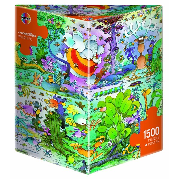Heye (29187) - Guillermo Mordillo: "Wildlife" - 1500 pièces