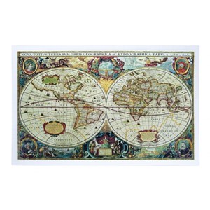 Step Puzzle (98016) - "Historical Map" - 1000 pièces