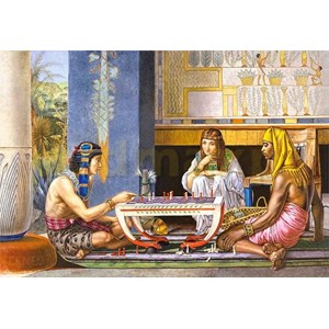 Castorland (C-102778) - Lawrence Alma-Tadema: "Egyptian Chess Players" - 1000 pièces