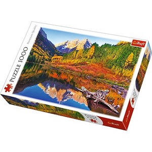 Trefl (10353) - "Maroon Lake Aspen" - 1000 pièces