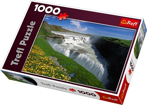 Trefl (10314) - "Golden Falls, Iceland" - 1000 pièces