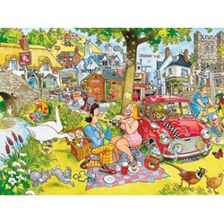 Jumbo (19155) - "Wasgij Destiny Retro 2, La Demande en Mariage!" - 1000 pièces