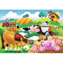 Ravensburger (56095) - "Animaux de la Ferme" - 12 pièces