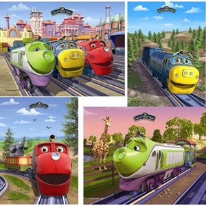 Castorland (B-PU04132) - "Chuggington" - 8 12 15 20 pièces
