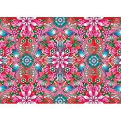 Schmidt Spiele (59586) - Catalina Estrada: "Red Rosebush" - 1000 pièces