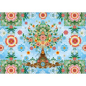 Schmidt Spiele (59589) - Catalina Estrada: "Colorful Tree" - 1000 pièces