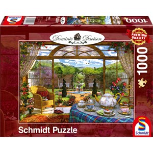 Schmidt Spiele (59593) - Dominic Davison: "View from the Conservatory" - 1000 pièces