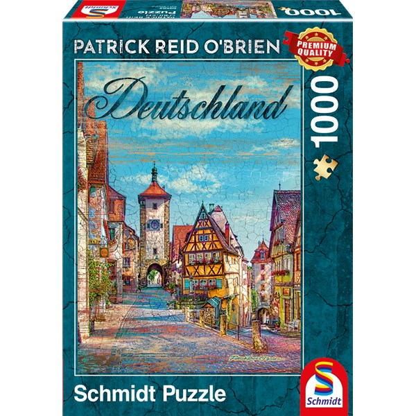 Schmidt Spiele (59582) - Patrick Reid O’Brien: "Deutschland" - 1000 pièces