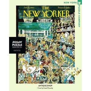 New York Puzzle Co (NPZNY1719) - "Anitque Shop" - 1000 pièces