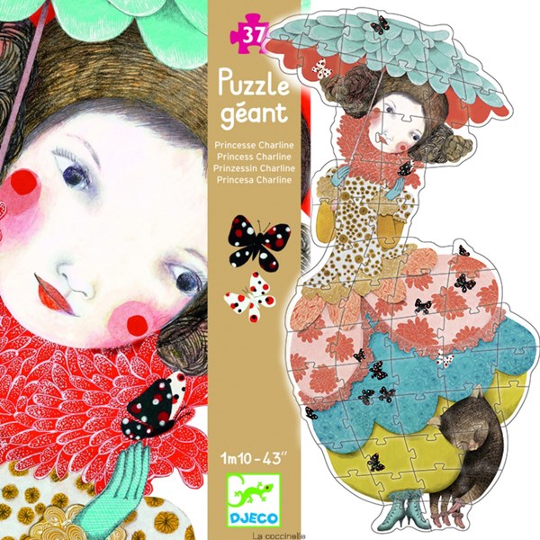 Djeco (07127) - "Princess Charline" - 37 pièces