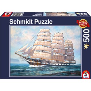 Schmidt Spiele (58311) - "Raise the Sails!" - 500 pièces