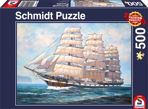 Schmidt Spiele (58311) - "Raise the Sails!" - 500 pièces