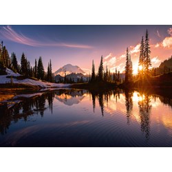 Schmidt Spiele (58321) - "Bergkulisse" - 1000 pièces