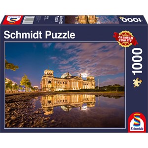 Schmidt Spiele (58336EAN) - "Reichstag Berlin" - 1000 pièces