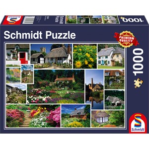 Schmidt Spiele (58341) - "Passez des vacances en Angleterre" - 1000 pièces