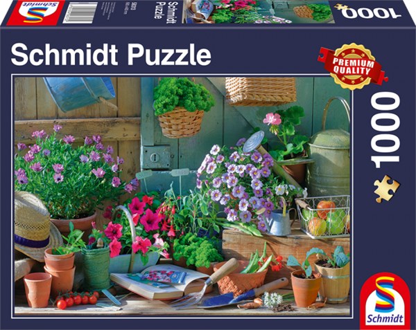 Schmidt Spiele (58313) - "La Table du Jardin" - 1000 pièces