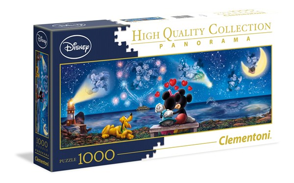 Clementoni (39449) - "Mickey and Minnie" - 1000 pièces