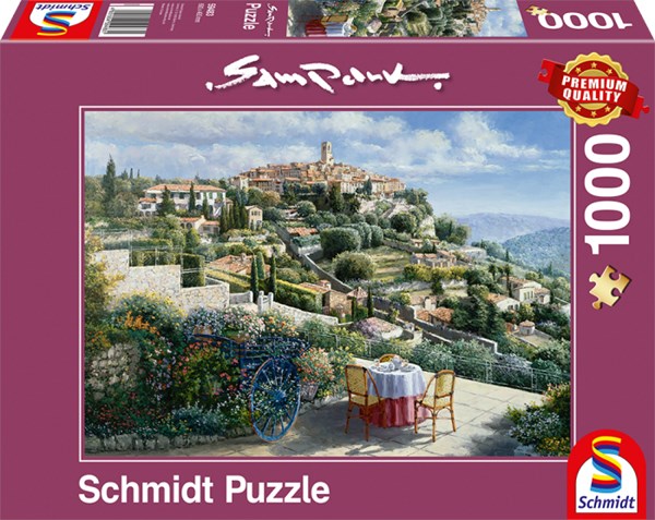 Schmidt Spiele (59483) - Sam Park: "Saint Paul de Vence" - 1000 pièces