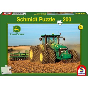 Schmidt Spiele (55526) - "Twin Tyre Tractor" - 200 pièces