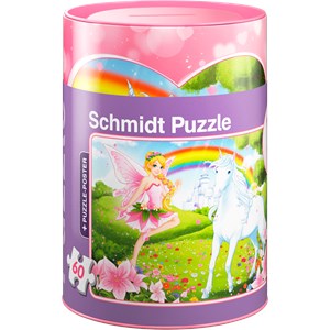 Schmidt Spiele (56915) - "Unicorn" - 60 pièces