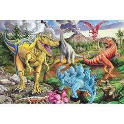 Schmidt Spiele (56916) - "Dinosaurs" - 100 pièces