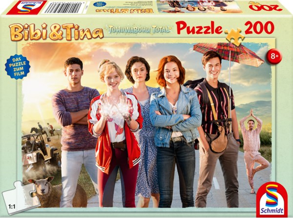 Schmidt Spiele (56236) - "Bibi and Tina, Tohuwabohu Total" - 200 pièces