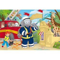 Schmidt Spiele (56209) - "Benjamin, Always in action" - 48 pièces