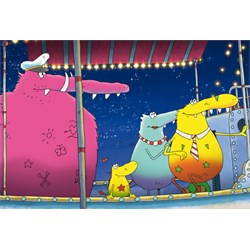 Schmidt Spiele (56226) - "On the road with Molly Monster" - 24 pièces