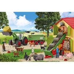 Schmidt Spiele (56241) - "Animaux de la Ferme" - 60 pièces