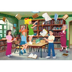 Schmidt Spiele (56263) - "Bibi Blocksberg" - 60 pièces