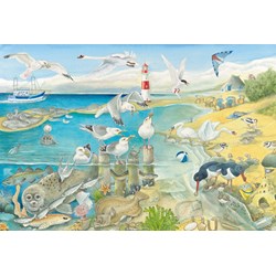 Schmidt Spiele (56248) - "Animals by the Sea" - 60 pièces