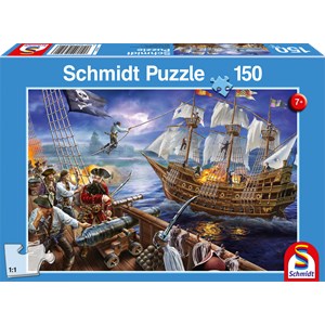 Schmidt Spiele (56252) - "Pirates" - 150 pièces