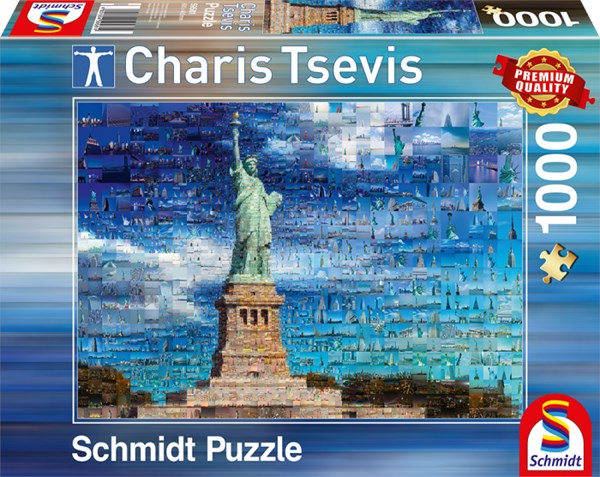 Schmidt Spiele (59581) - Charis Tsevis: "New York" - 1000 pièces